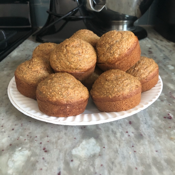 Bran Muffins with Applesauce