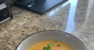 Vegan Carrot Curry Soup