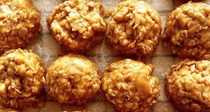 Peanut Butter and Honey No-Bake Cookies