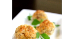 Parmesan and Parsley Sausage Ball Appetizer