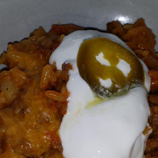 Taco Rice Bake