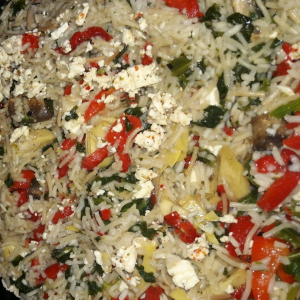 Mediterranean Fried Rice