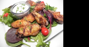 Salt and Pepper Grilled Chicken Wings