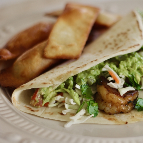 Cilantro Shrimp Tacos