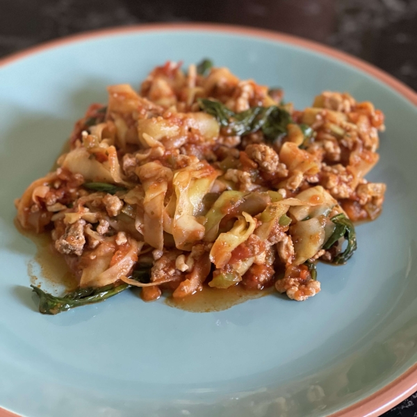 Turkey Spaghetti Zoodles