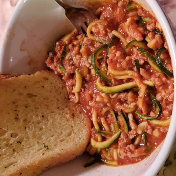 Turkey Spaghetti Zoodles