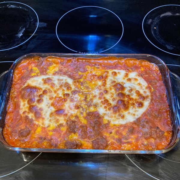 Ground Beef and Rice with Cheese