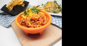 Simple Refried Bean Dip