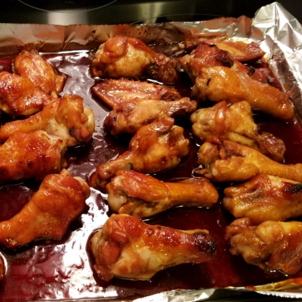 Mahogany Chicken Wings