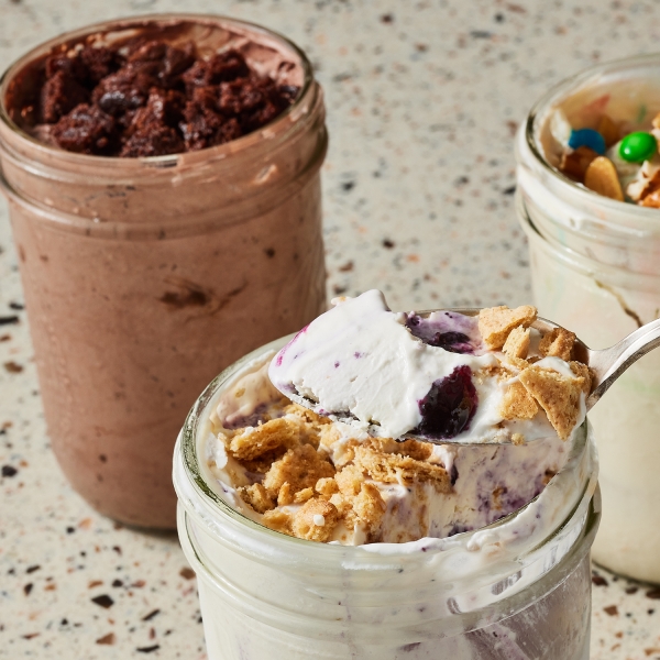 Mason Jar Ice Cream