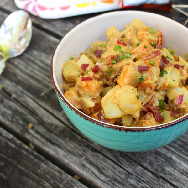 Warm Sweet Potato Salad