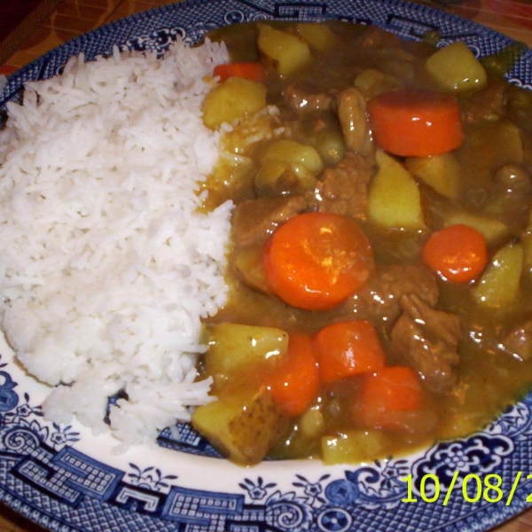 Beef Curry Soup