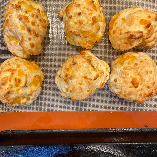 Cheddar Onion Drop Biscuits