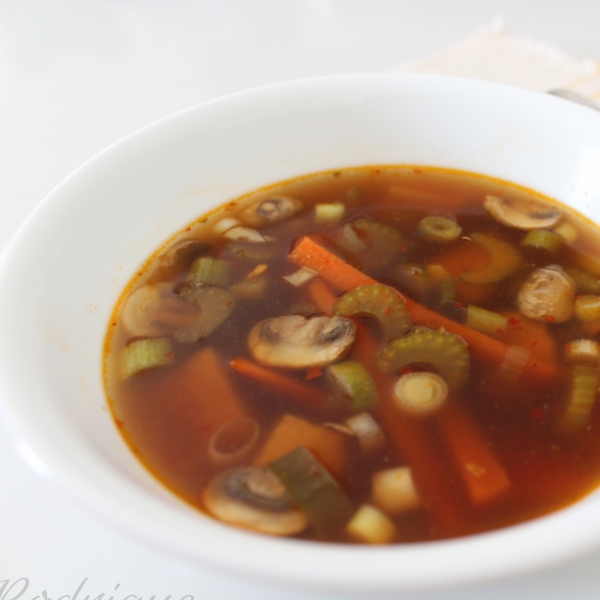 Hot and Sour Soup with Tofu