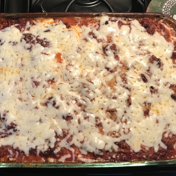 Zucchini Lasagna With Beef and Sausage