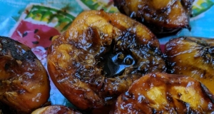 Grilled Peaches with Blue Cheese and Balsamic