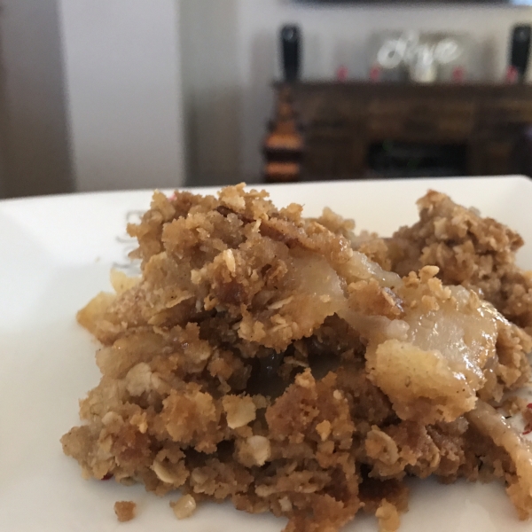 Nutty Apple Crisp
