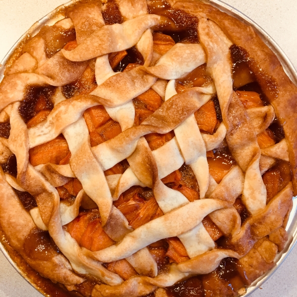 Fuyu Persimmon Pie