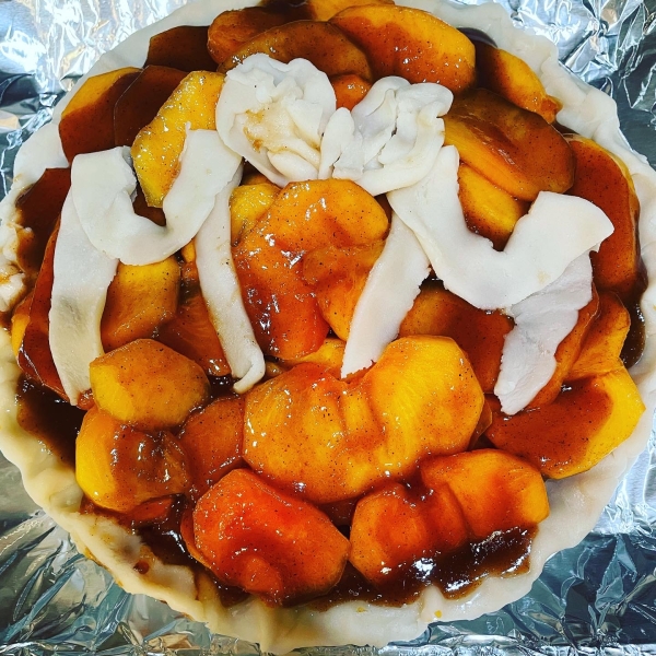 Fuyu Persimmon Pie