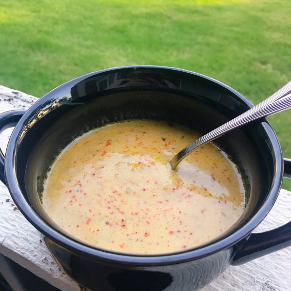 Instant Pot® Keto Pumpkin Soup with Sausage