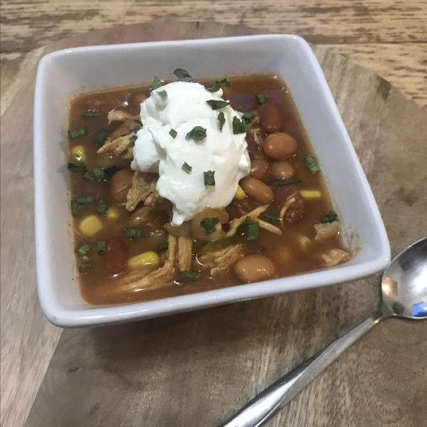 Quick and Easy Chicken Chili