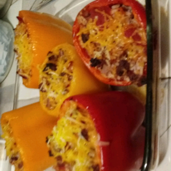 Slow Cooker Stuffed Peppers