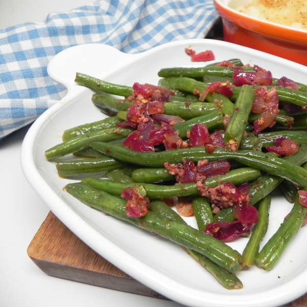 Sauteed Green Beans with Garlic