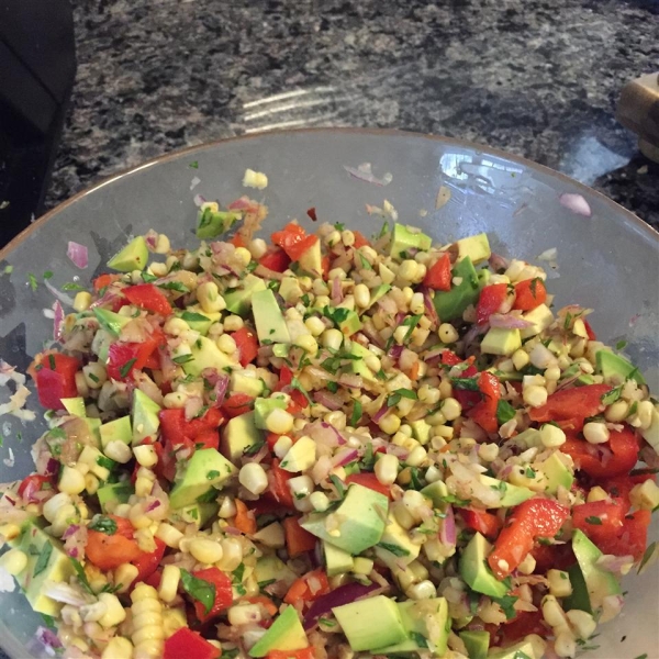 Corn and Avocado Salsa