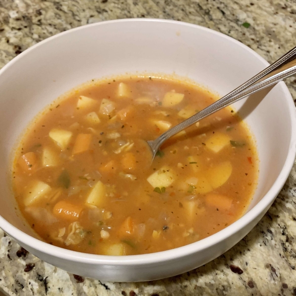 Rhode Island Red Clam Chowder