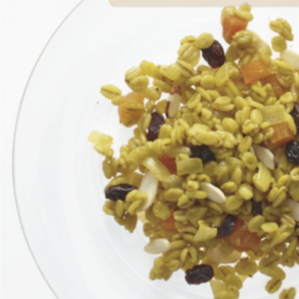 Indian Curried Barley Pilaf