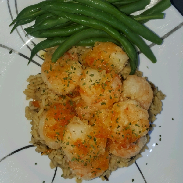 Honey Orange Firecracker Shrimp