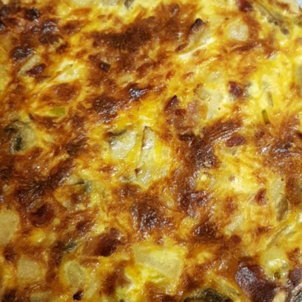 Cheesy Sausage Mushroom Quiche