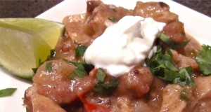 Spicy Chicken in Tomato-Coconut Sauce