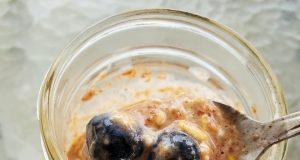 Overnight Oats with Blueberries