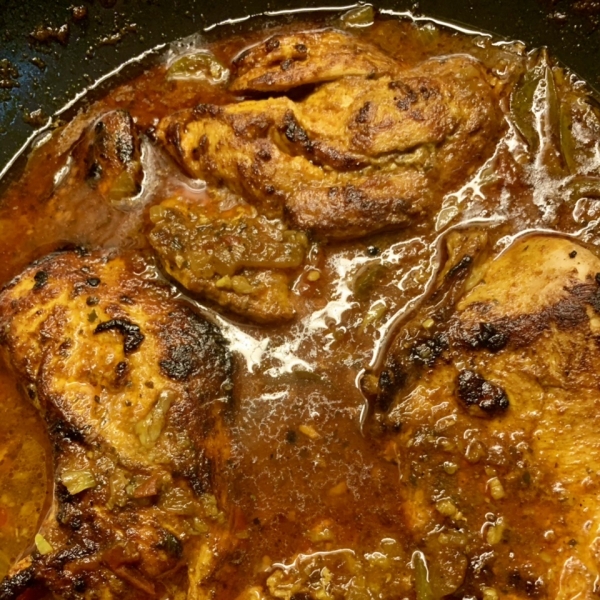 Punjabi Chicken in Thick Gravy