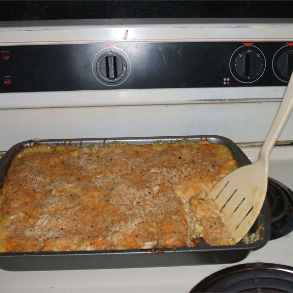 Broccoli Cheese Casserole with Rice