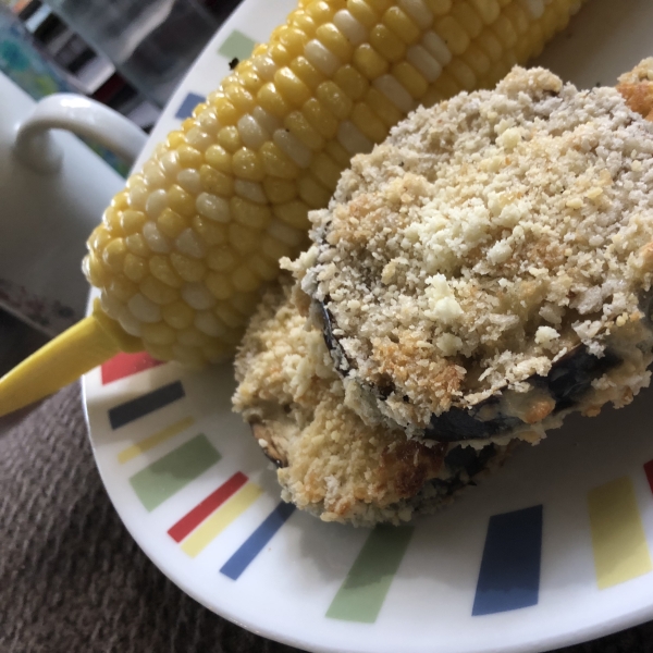 Baked Fried Eggplant