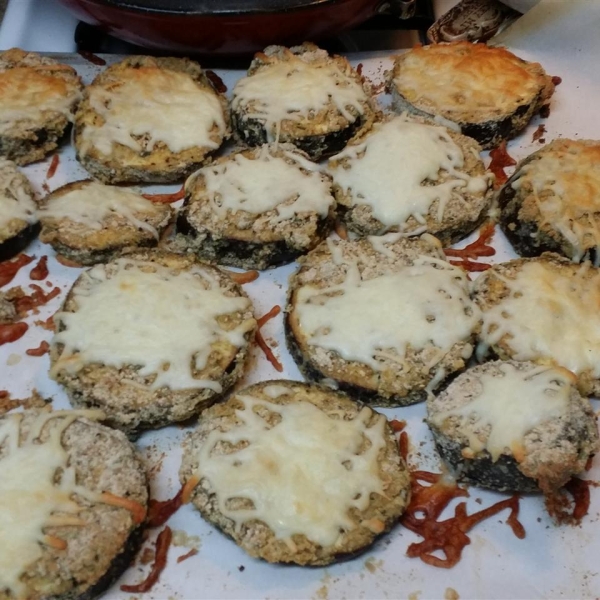 Baked Fried Eggplant