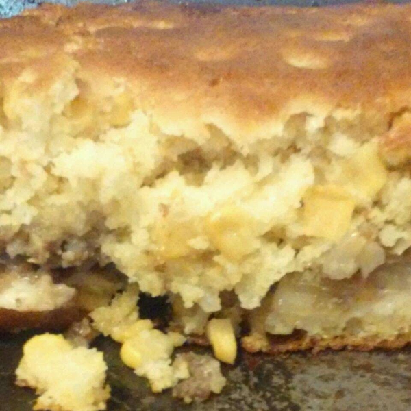 Sausage Cornbread Bake