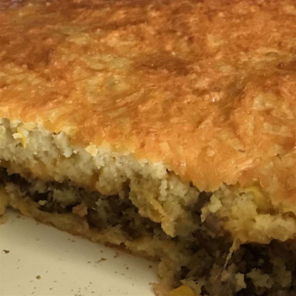 Sausage Cornbread Bake