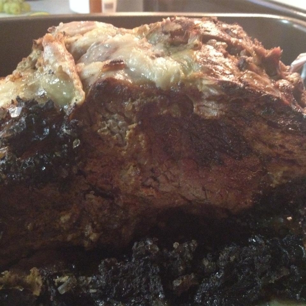 Rock Salt Roast Prime Rib