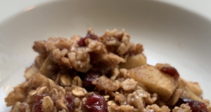 Baked Cranberry Oatmeal