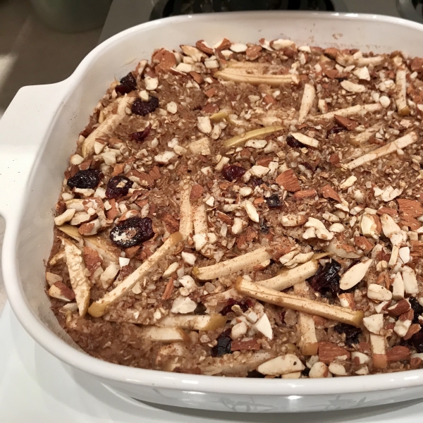 Baked Cranberry Oatmeal