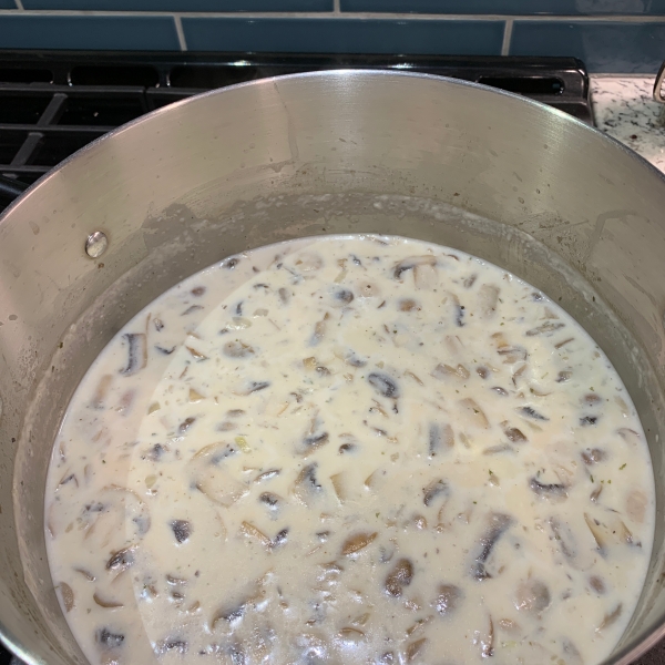 Joe's Homemade Mushroom Soup