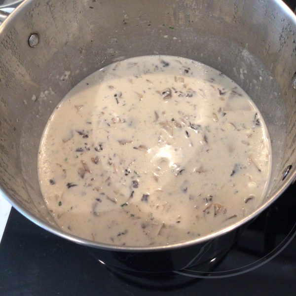 Joe's Homemade Mushroom Soup