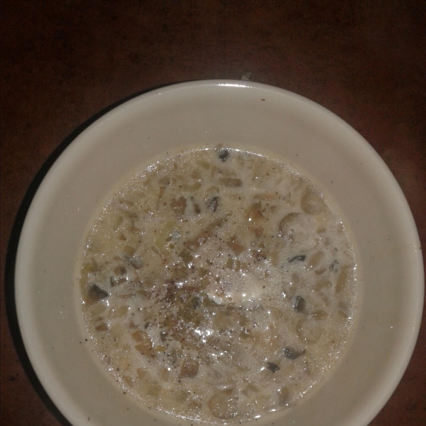 Joe's Homemade Mushroom Soup