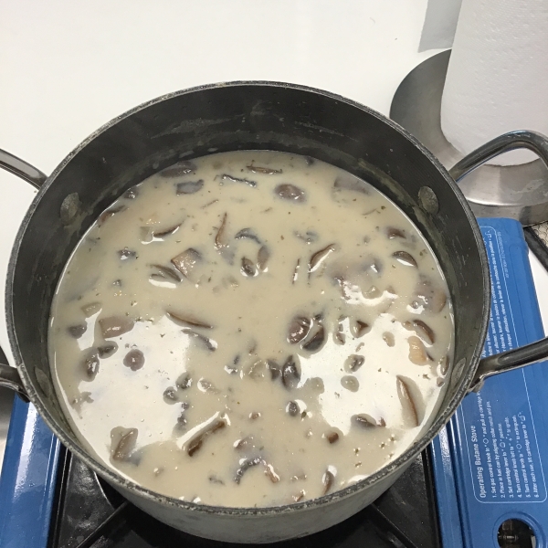 Joe's Homemade Mushroom Soup