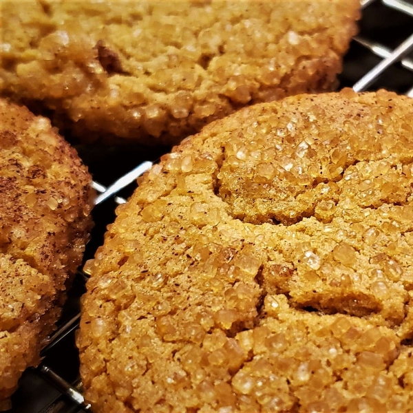 Honey and Molasses Gingersnaps