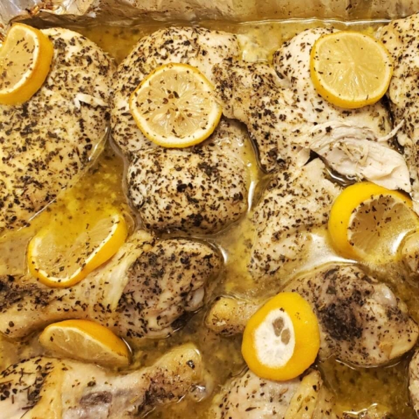 Roasted Greek Chicken