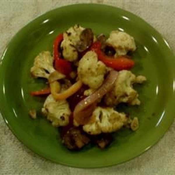 Italian-Style Oven-Roasted Cauliflower